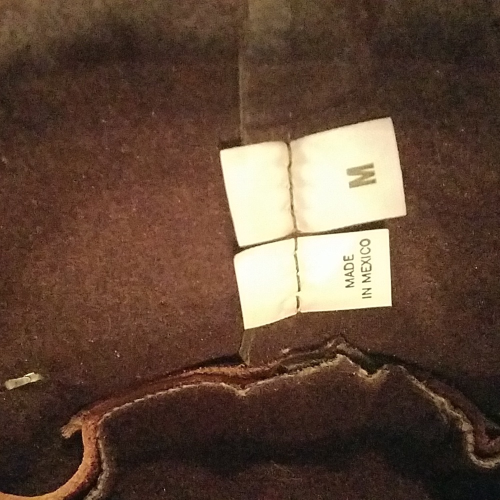 Leather, Patchwork Hat - image 3